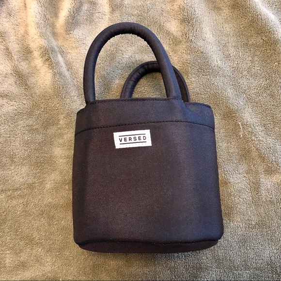 Versed Other - [3/$20] Versed Skin Care Black Cosmetics Bag/Basket